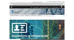 Desktop Screenshot of fnmt.es